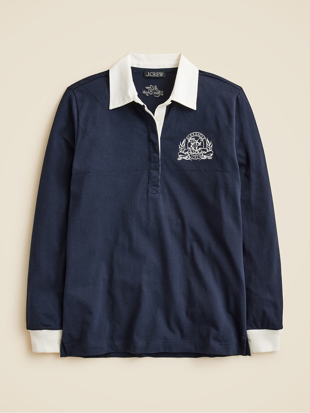 J.Crew Alex Eagle X J.Crew premium-weight rugby shirt CO750